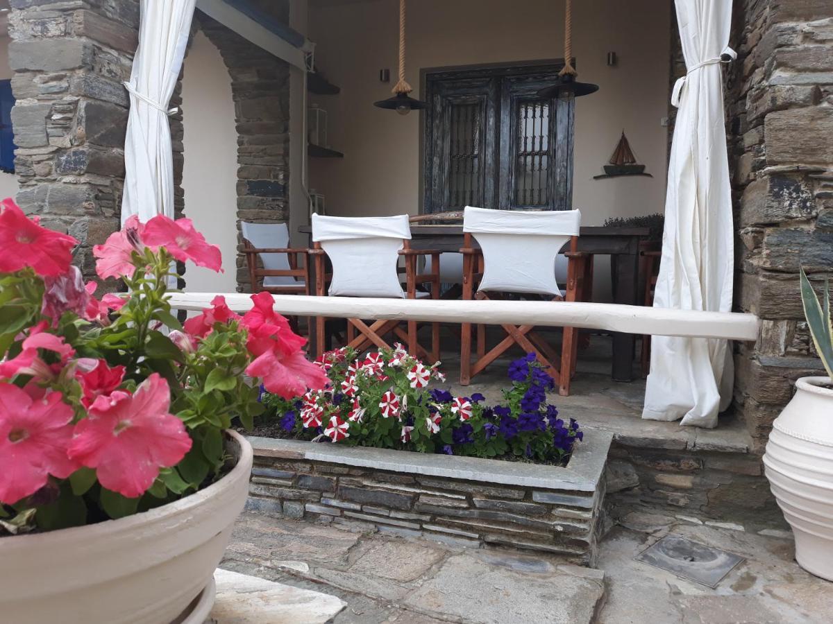 Romanos Summer House Villa Agios Romanos Luaran gambar