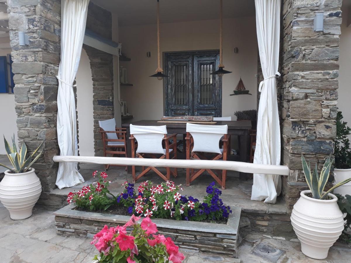 Romanos Summer House Villa Agios Romanos Luaran gambar